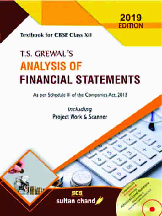 Sultan Chand Accounts Analysis of Financial Statements Ts Grewal Class XII